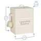 image 3 of Harbour Housewares Vintage Metal Laundry Powder Canister - Cream | Cream | Cream | 1