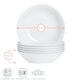 image 3 of Argon Tableware Classic White Pasta Bowls - 25.5cm - Pack of 6 - Ceramic Dinner Bowls Pasta Plates Dinner Bowls White