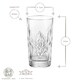 image 3 of Bormioli Rocco Bartender Stone Highball Glasses - 490ml - Pack of 4 | Clear | Clear