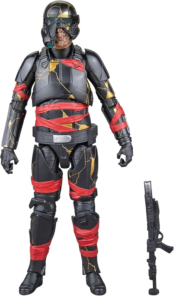 image 1 of Star Wars The Black Series Ahsoka Night Trooper Action Figure