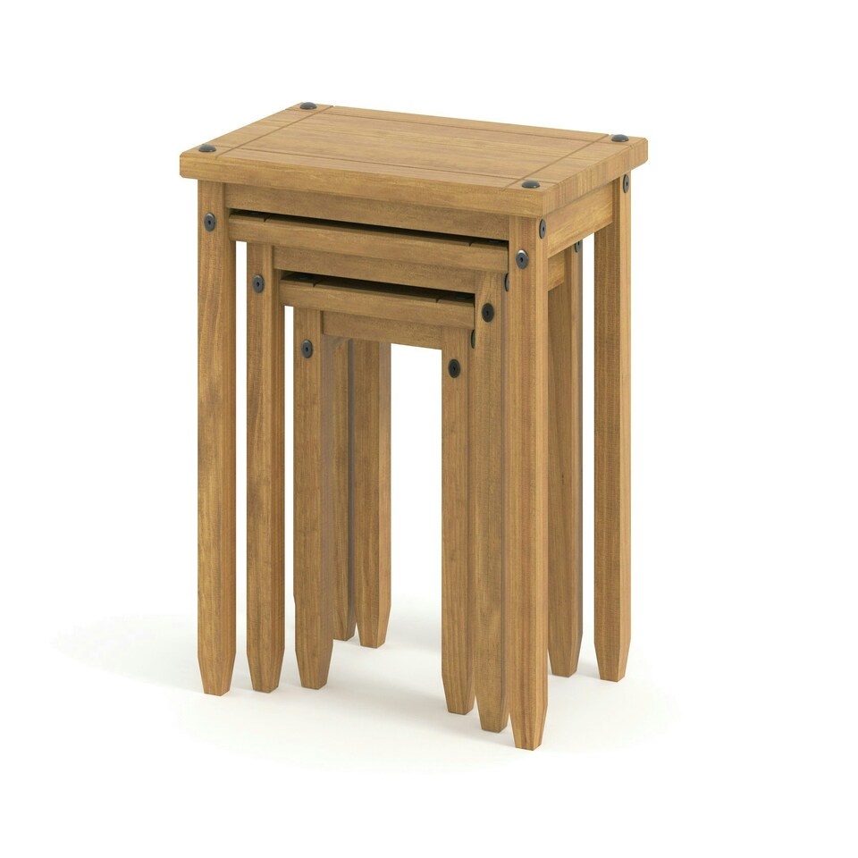 image 1 of Corona, Nest Of Tables Brown