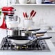 image 9 of KitchenAid Classic Stainless Steel Frying Pan, 28cm