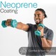 image 3 of Neoprene Hex Dumbbells (3kg)
