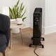 image 3 of Pro Breeze OmniWarm 2500W Oil Filled 11 Fins Eco Radiator Heater With Digital Display - Black