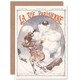image 1 of La Vie Parisienne Winter Is Here Snowman France Paris Card