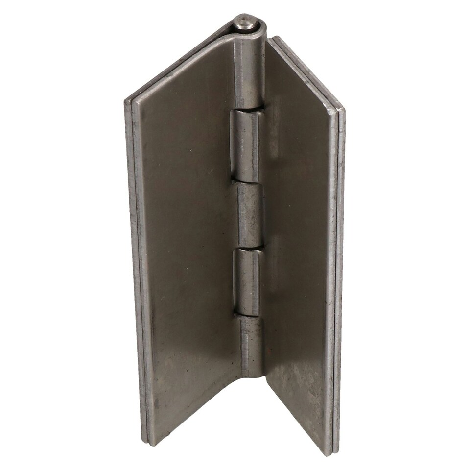 image 1 of Double Pressed Steel Butt Hinge Heavy Duty Industrial 72x101mm Silver