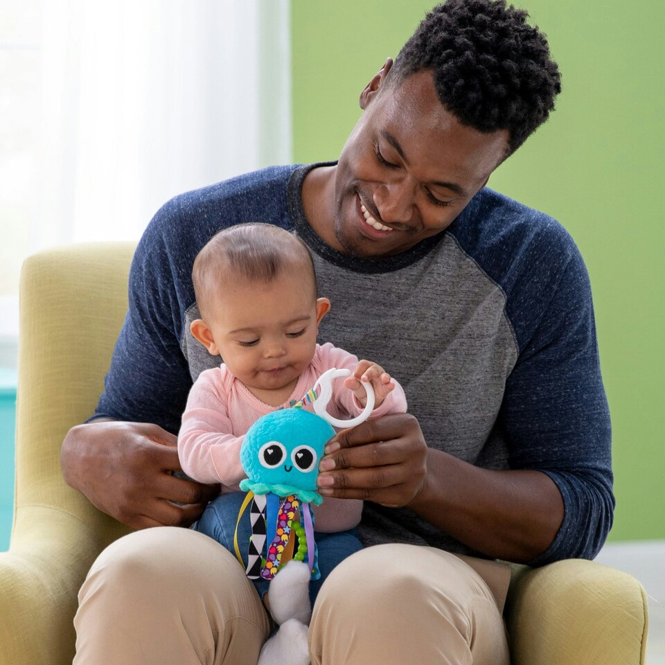 image 1 of Lamaze Mini Clip & Go Sprinkles the Jellyfish