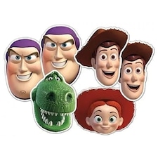 Toy Story Disney Cardboard Face Masks - Pack of 6