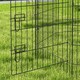 image 8 of PawHut 8-Panel DIY Dog Pen with Door for Indoor/Outdoor Use, 91cm High