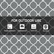 image 5 of Outsunny Reversible Waterproof Outdoor Rug W/ Carry Bag, 182 x 274 cm Grey | Grey and White
