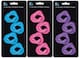 image 4 of Pack of 4 Novelty Knotted Erasers - Assorted Colours