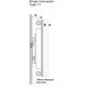 image 3 of 600mm (H) x 600mm (W) - White Horizontal Flat - Type 11 - Radiator (Madrid) - Single Convector - (0.6m x 0.6m) - Depth 56mm