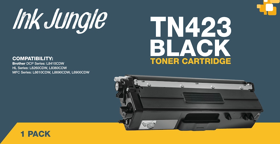 image 1 of Compatible Brother TN423 Black Toner Cartridge Black