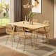 image 2 of VonHaus Richmond Rattan Set of 2 Dining Chairs