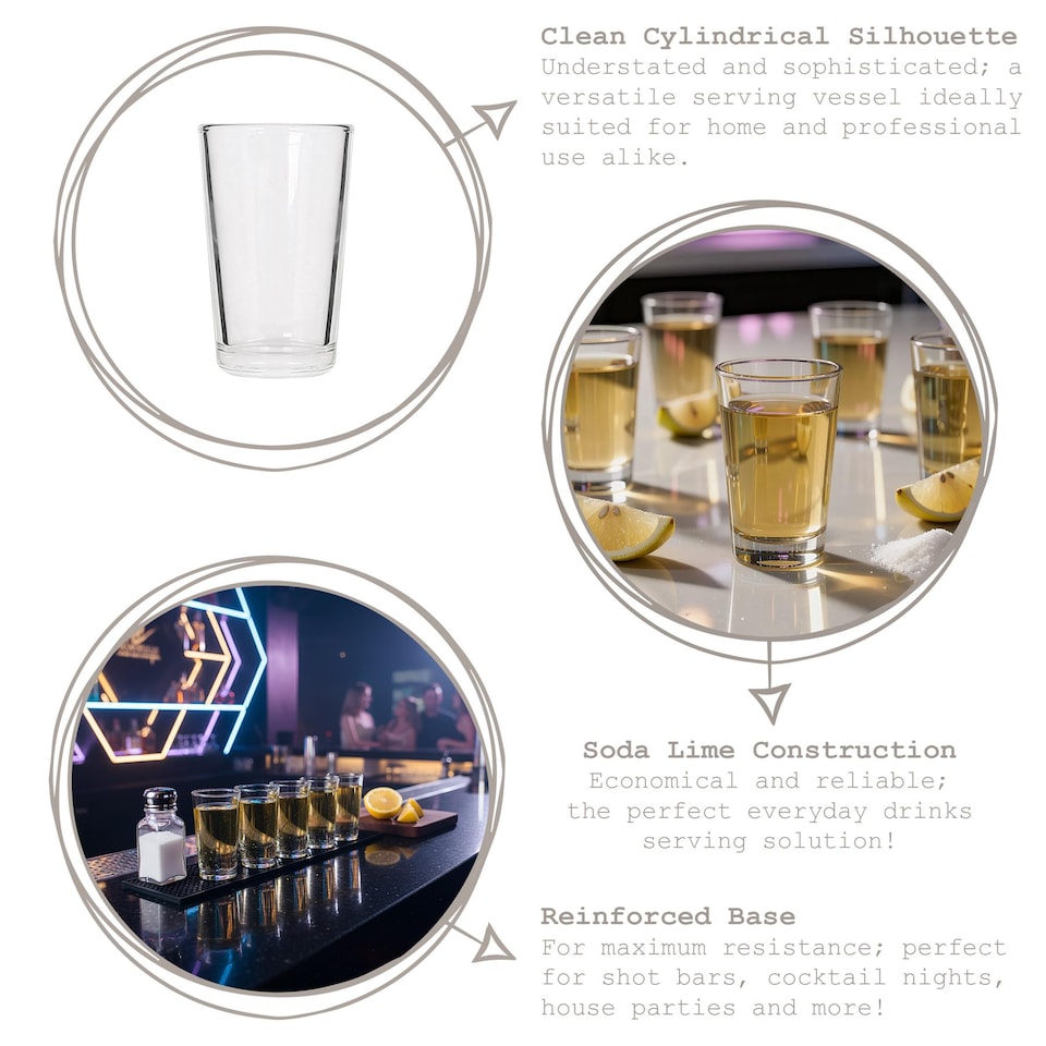 image 1 of Argon Tableware Shot Glasses - 80ml - Pack of 12