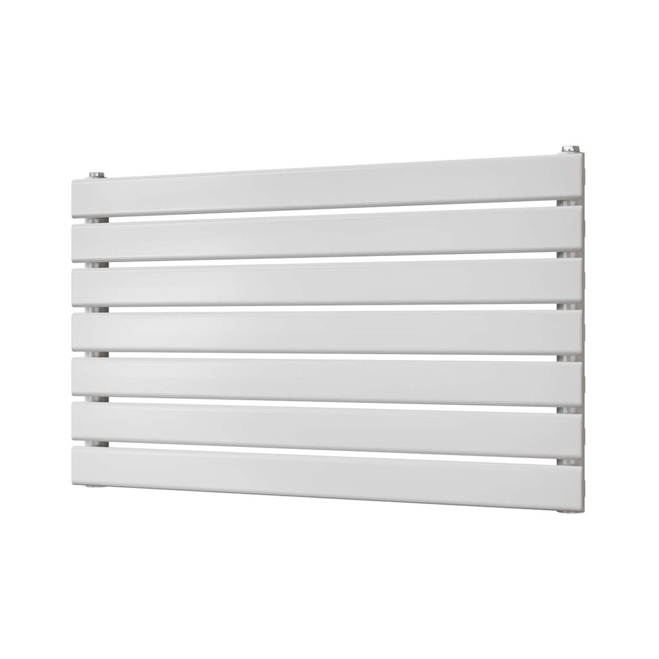 image 1 of Typhoon Axis Horizontal Single Panel Bathroom Radiator - White (H) 476mm x (W) 800mm