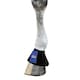 image 2 of Weatherbeeta Impact Bell Boots - Black/Royal Blue - Warmblood