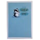 image 1 of A New Baby Boy Cute Rabbit Design Congratulations Card