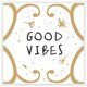 image 1 of Good vibes (Picture Frame) White | M