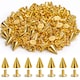 image 1 of 7x10mm Cone Spike Studs Screw Back for Leather Craft - 50pcs