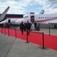 image 2 of 50 Metres Exhibition Quality Ribbed Heavy Duty Red Carpet Runner 2 Metres Wide
