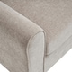 image 5 of Roma 4 Seater Fabric Corner Sofa Cream | Sand