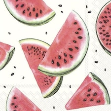 IHR Watermelon Cocktail Napkins 25cm 3ply 20 Pack