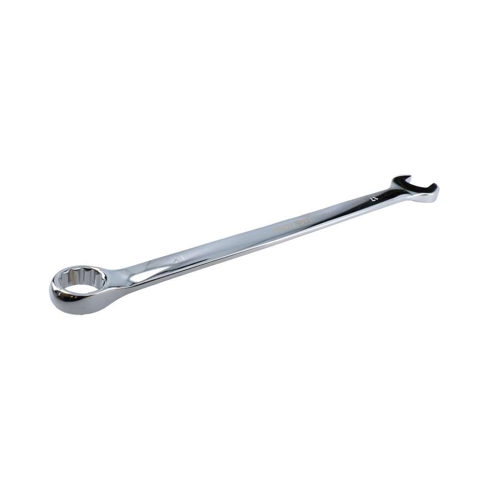 image 1 of 17mm Extra Long Metric Combination Spanner Wrench 260mm Chrome Vanadium Steel