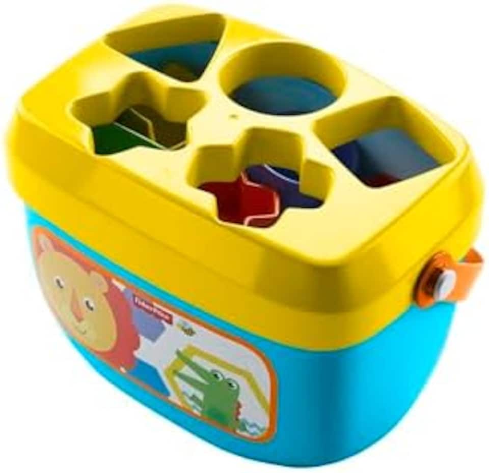 image 1 of Fisher Price Baby First Chunky Blocks Shape Sorter