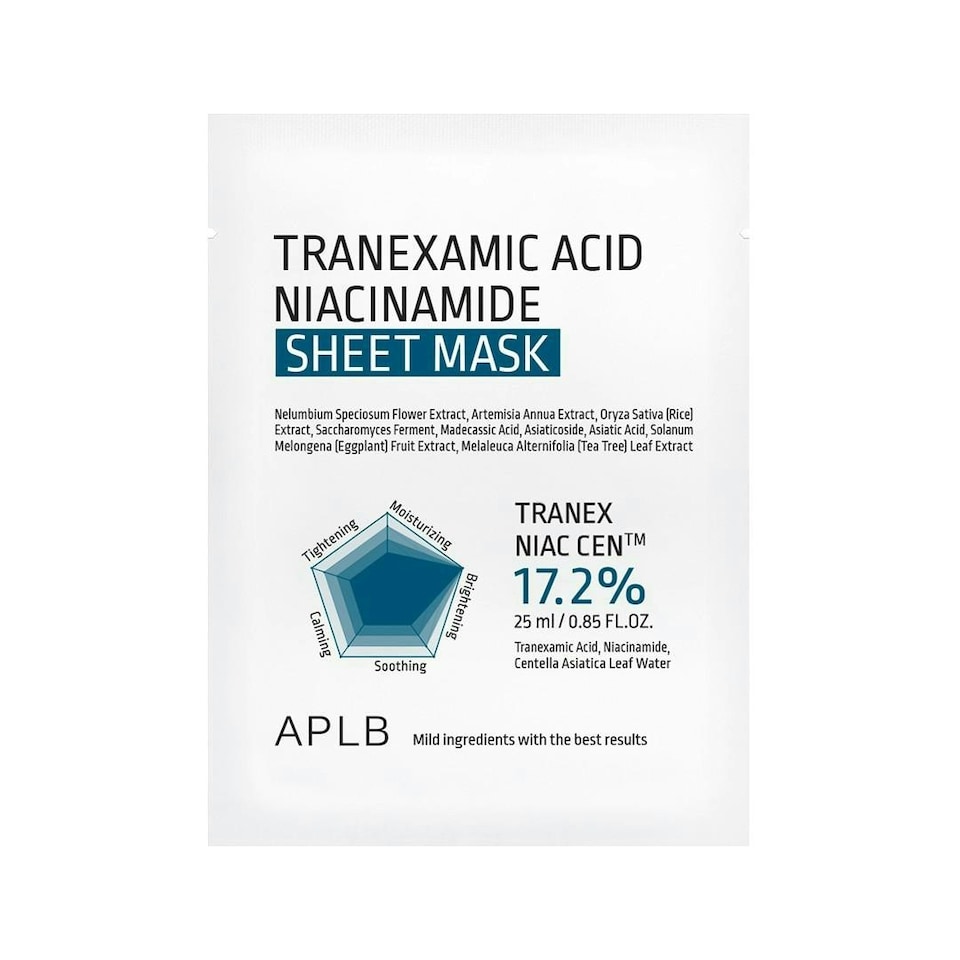 image 1 of APLB Tranexamic Acid Niacinamide Sheet Mask