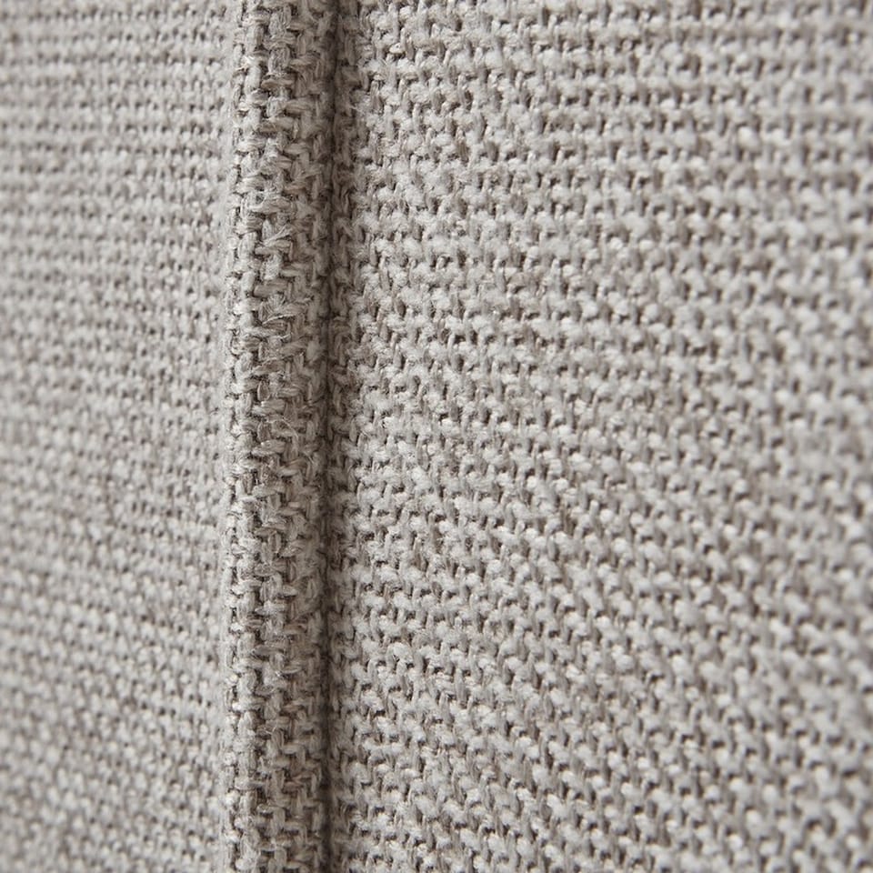 image 1 of Lily Swivel Chair in Oatmeal Twill - Wood - L82 x W80 x H77 cm