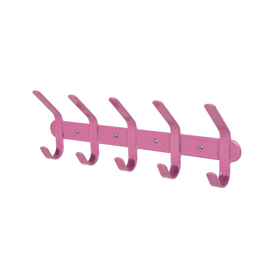 Stubbs Coat Hooks - Pink - One Size