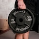 image 2 of Northern Olympic Cast Iron Plates Pair - 25Kg x 2