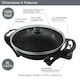 image 2 of Quest 35870 Electric Non Stick Wok