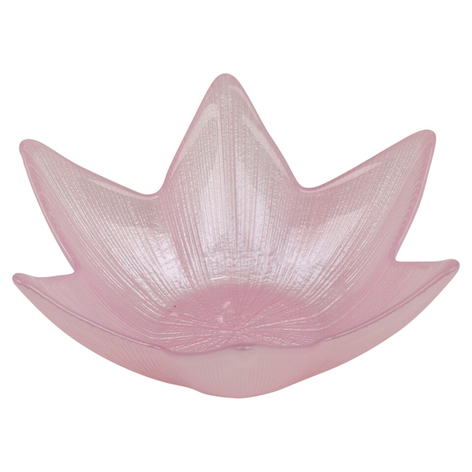 image 1 of Glass Star Shaped Nibble Bowls Decorative Serving Dishes | Multi | Two of each colour (8 Set)