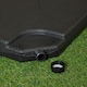 image 6 of 4 Pack 60/80Kg Square Water / Sand Filled Black Hanging / Banana / Cantilever Garden Patio Decking Parasol Base Weight