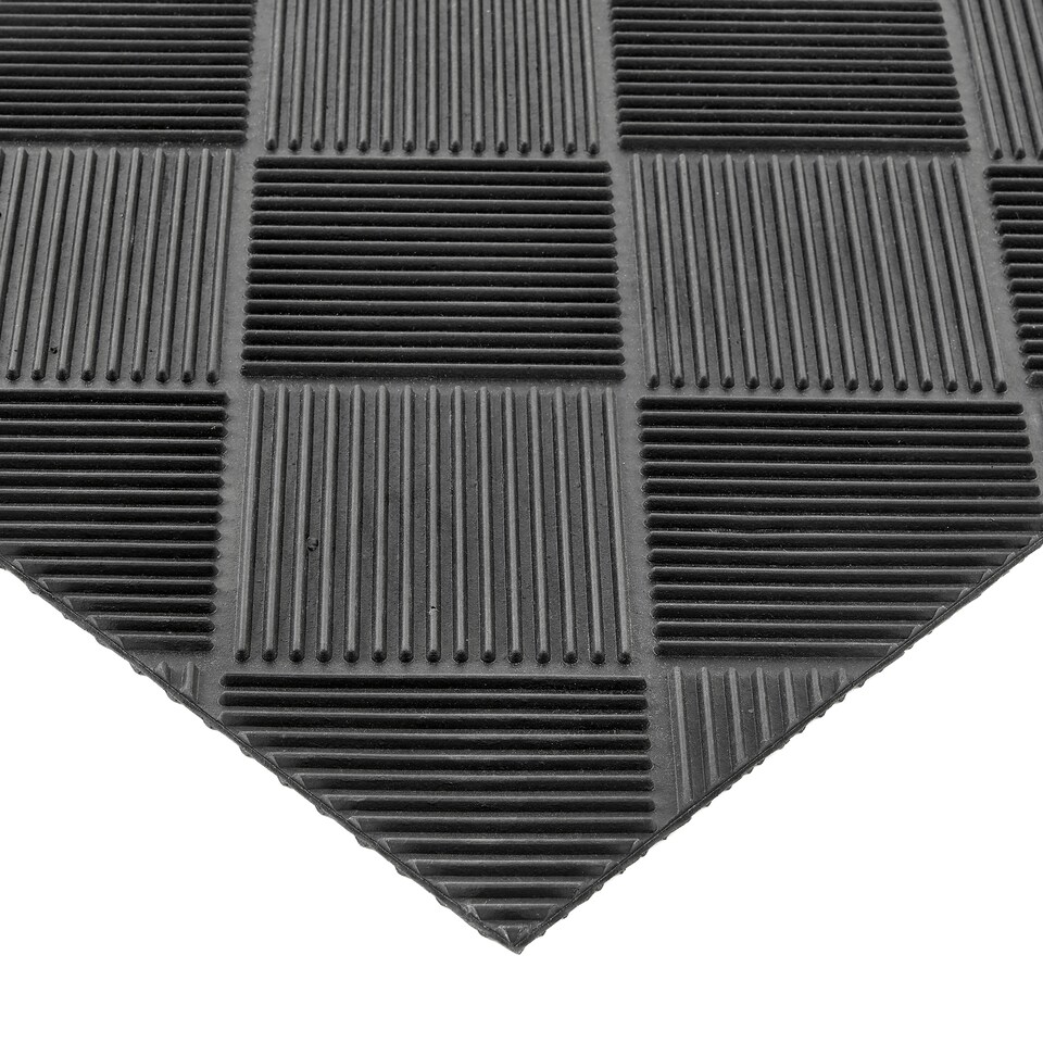 image 1 of My Mat Reversible Rubber Zig Zag Doormat 45x75