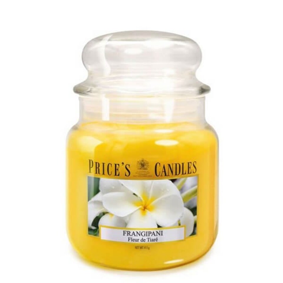 image 1 of Prices Fragrance Collection Frangipani Medium Jar Candle