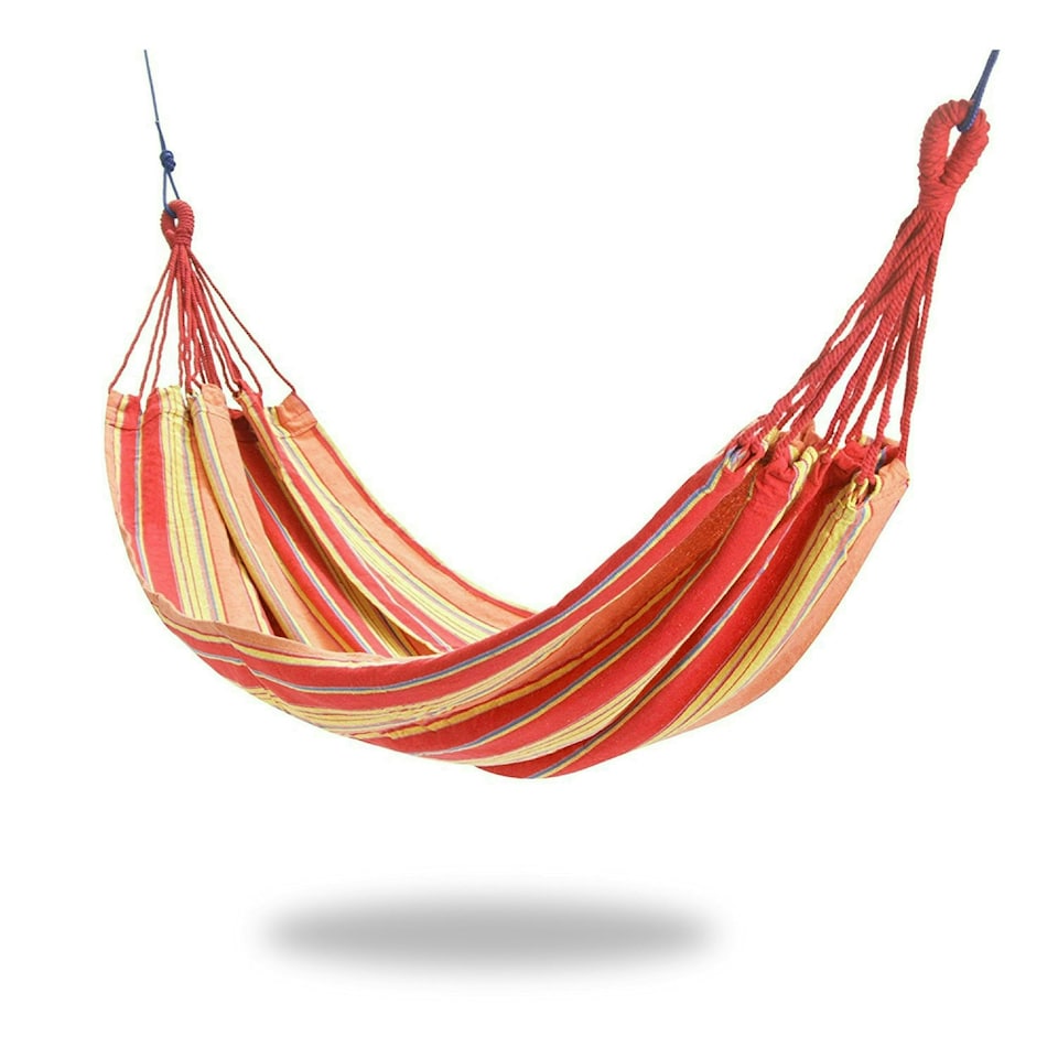 image 1 of Primrose Outdoor Single Hammock with Travel Bag & Fittings Included