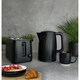 image 7 of Hamilton Beach Kettle & Toaster Set, Stealth, 1.7L Kettle & 2 Slot Toaster - Black