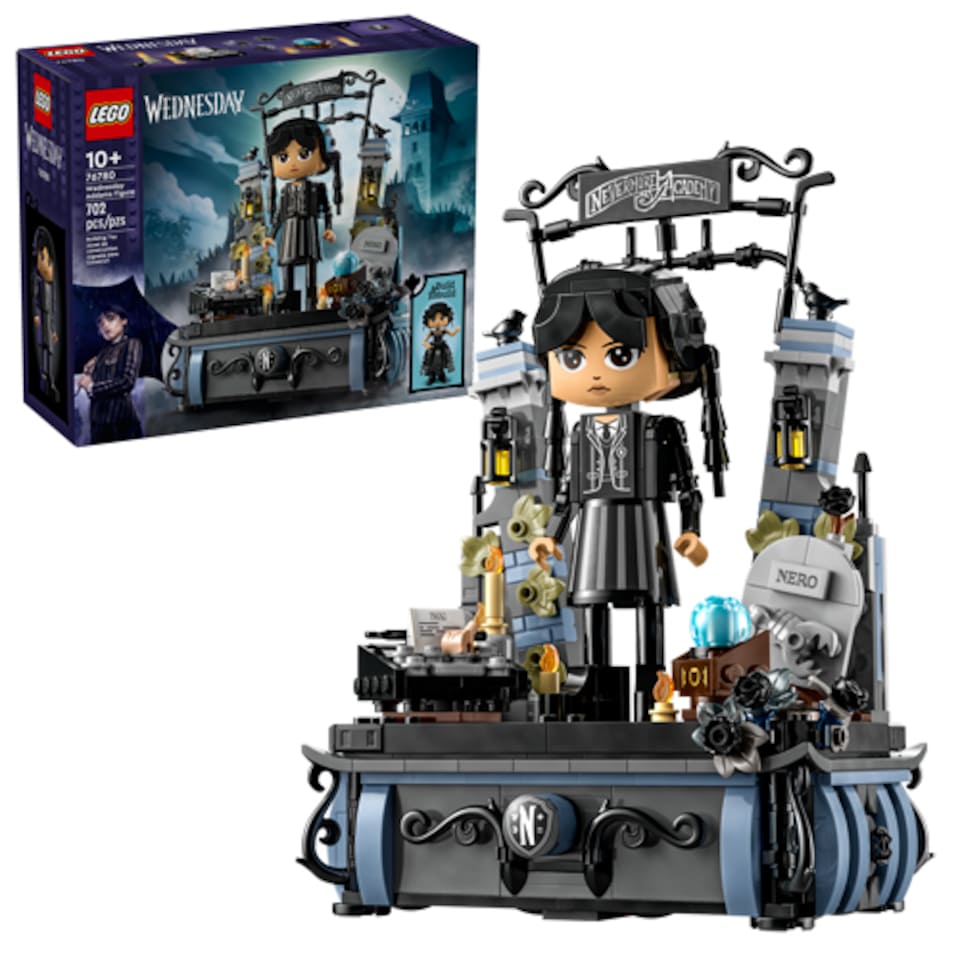 image 1 of Lego Wednesday 76780 Wednesday Addams Figure