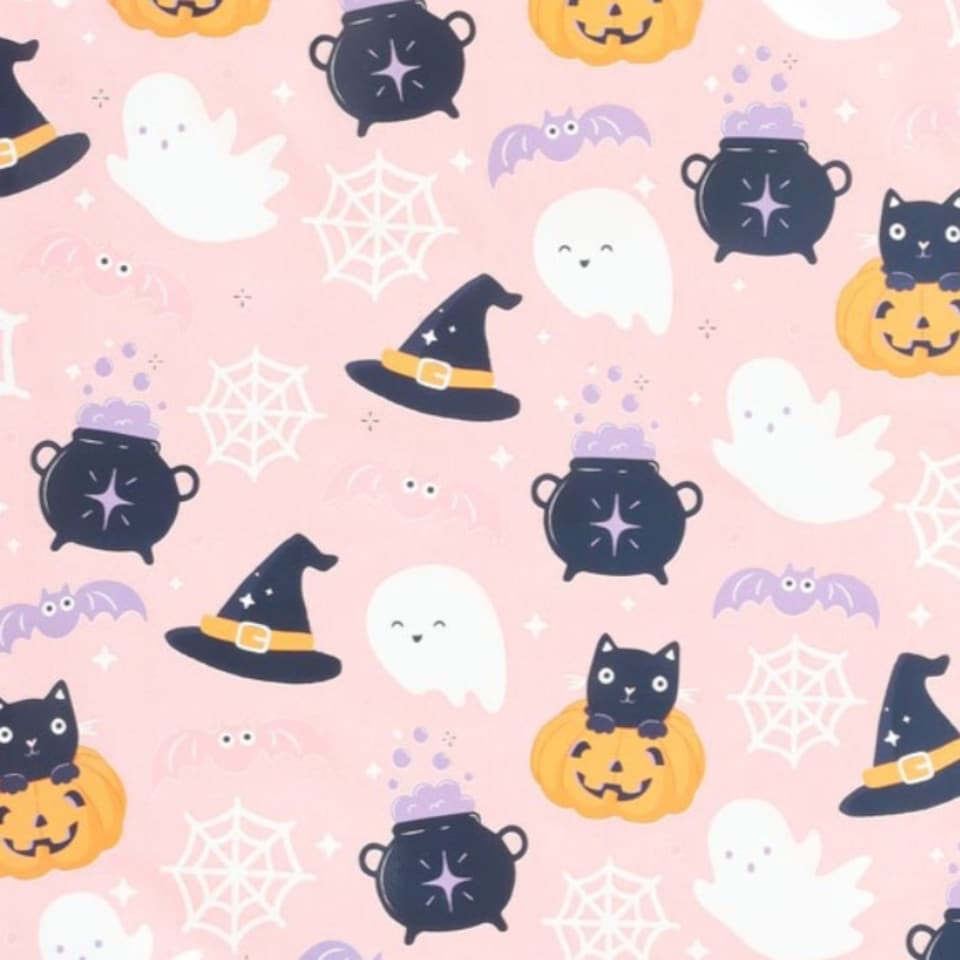 image 1 of Halloween Print Tote Bag