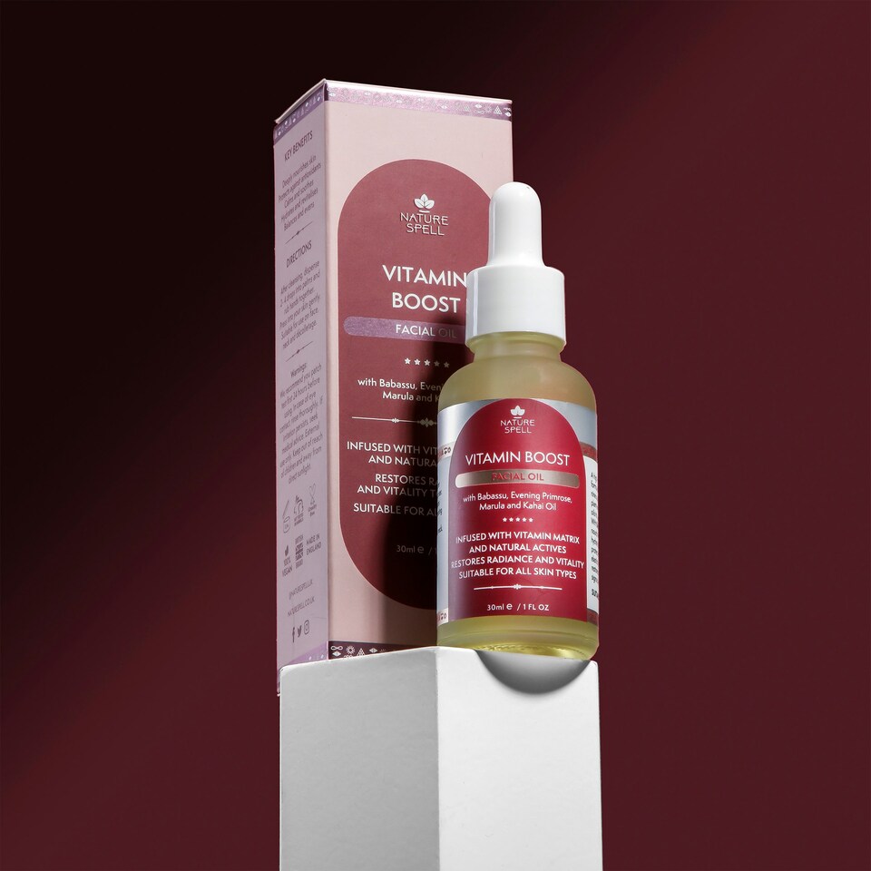 image 1 of Nature Spell Vitamin Boost Facial Oil