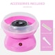 image 4 of HOMCOM Candy Floss Machine Electric Cotton Candy Maker Gadgetry 450W (Pink)