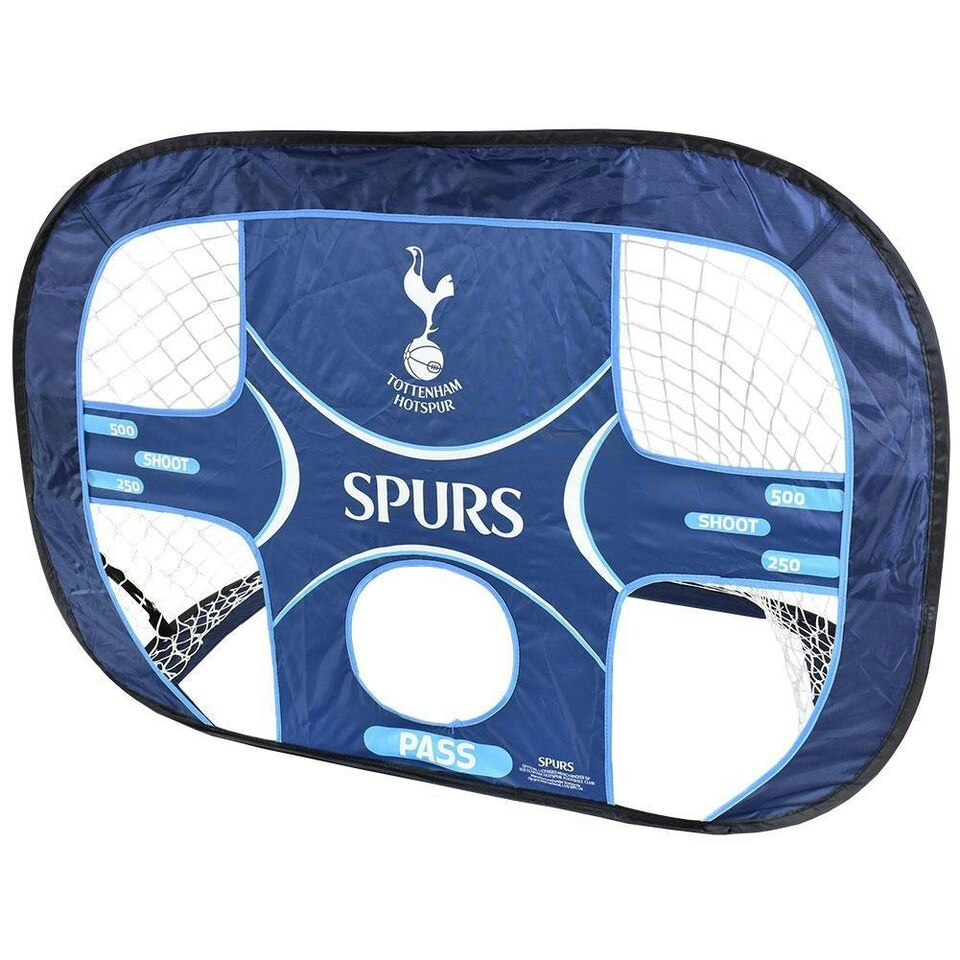 image 1 of Tottenham Hotspur FC Target Pop Up Football Goal - Blue - One Size