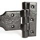 image 2 of Hammer & Tongs Fleur De Lis T-Hinge - W310mm - Black | Black | Black