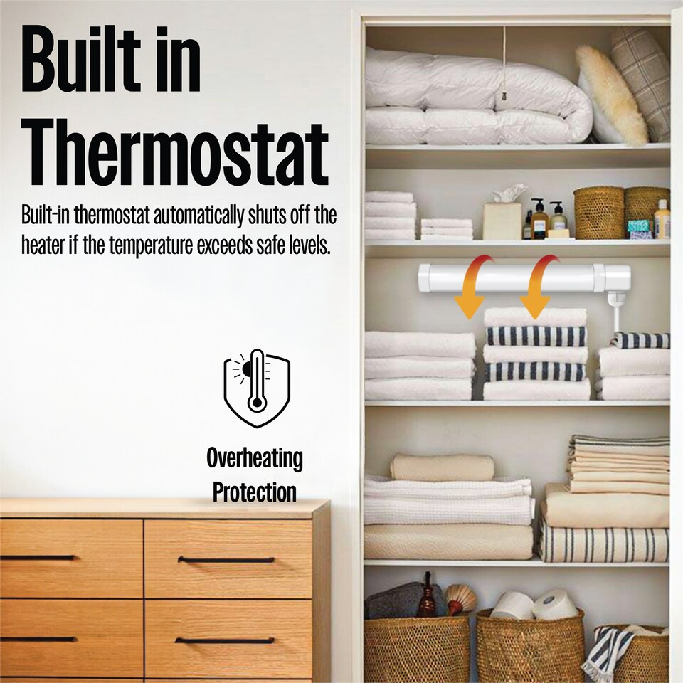 image 1 of Prem-I-Air Tubular Heater 80w 2ft White