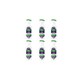 image 4 of Zoflora Midnight Blooms Disinfectant Spray 800ml | White | 4 - White | 3200ml | 1