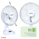 image 8 of Oypla Electrical 12" 3 Speed Oscillating Electric Desk Home Office Fan
