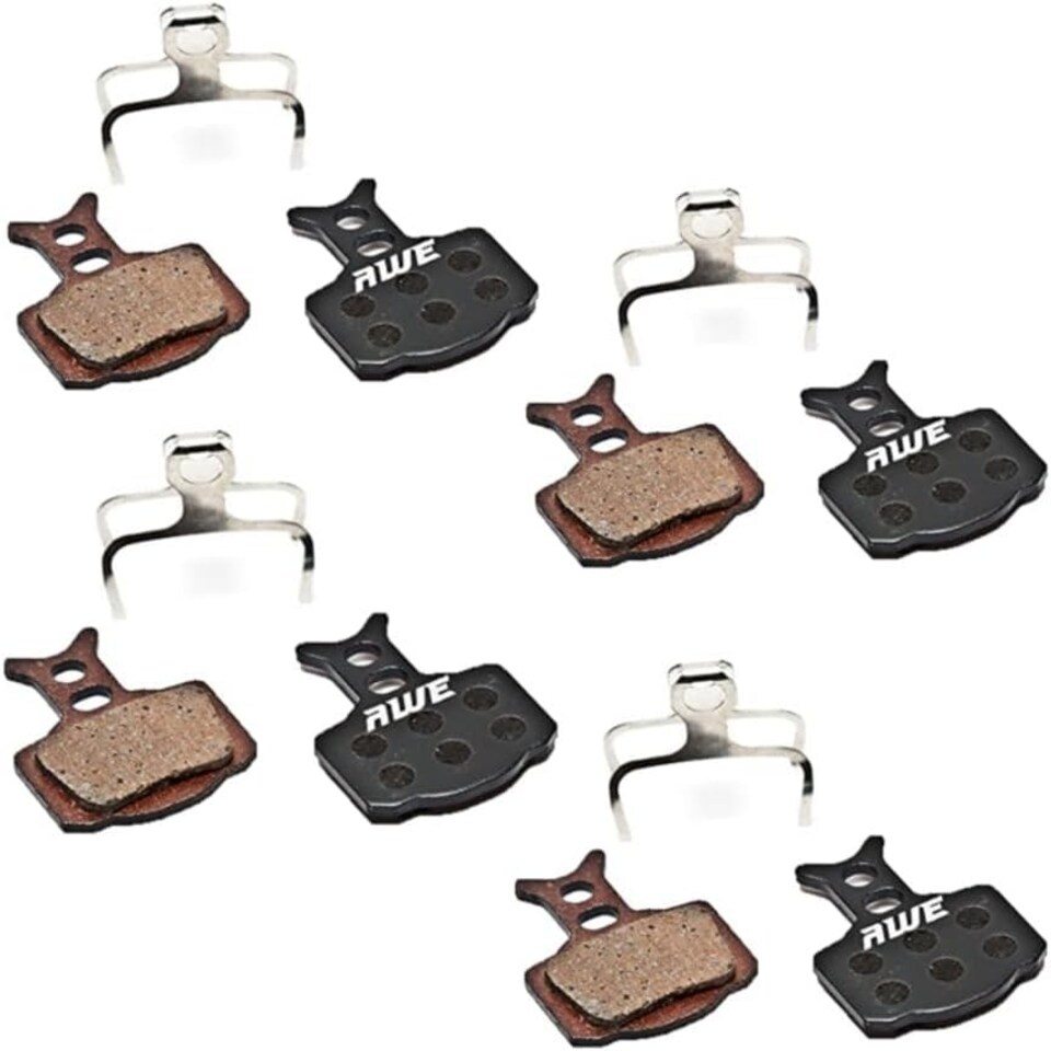 image 1 of AWE Set x 4 Semi Metallic Disc Brake Pads Compatible with Formula Mega